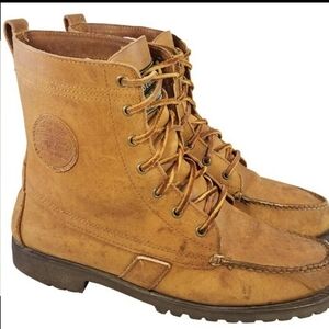 Men's Tan Leather Boots